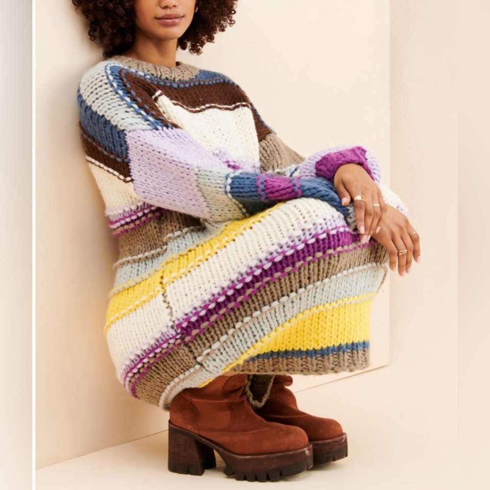Anthropologie sweater dress..Very cool and very warm